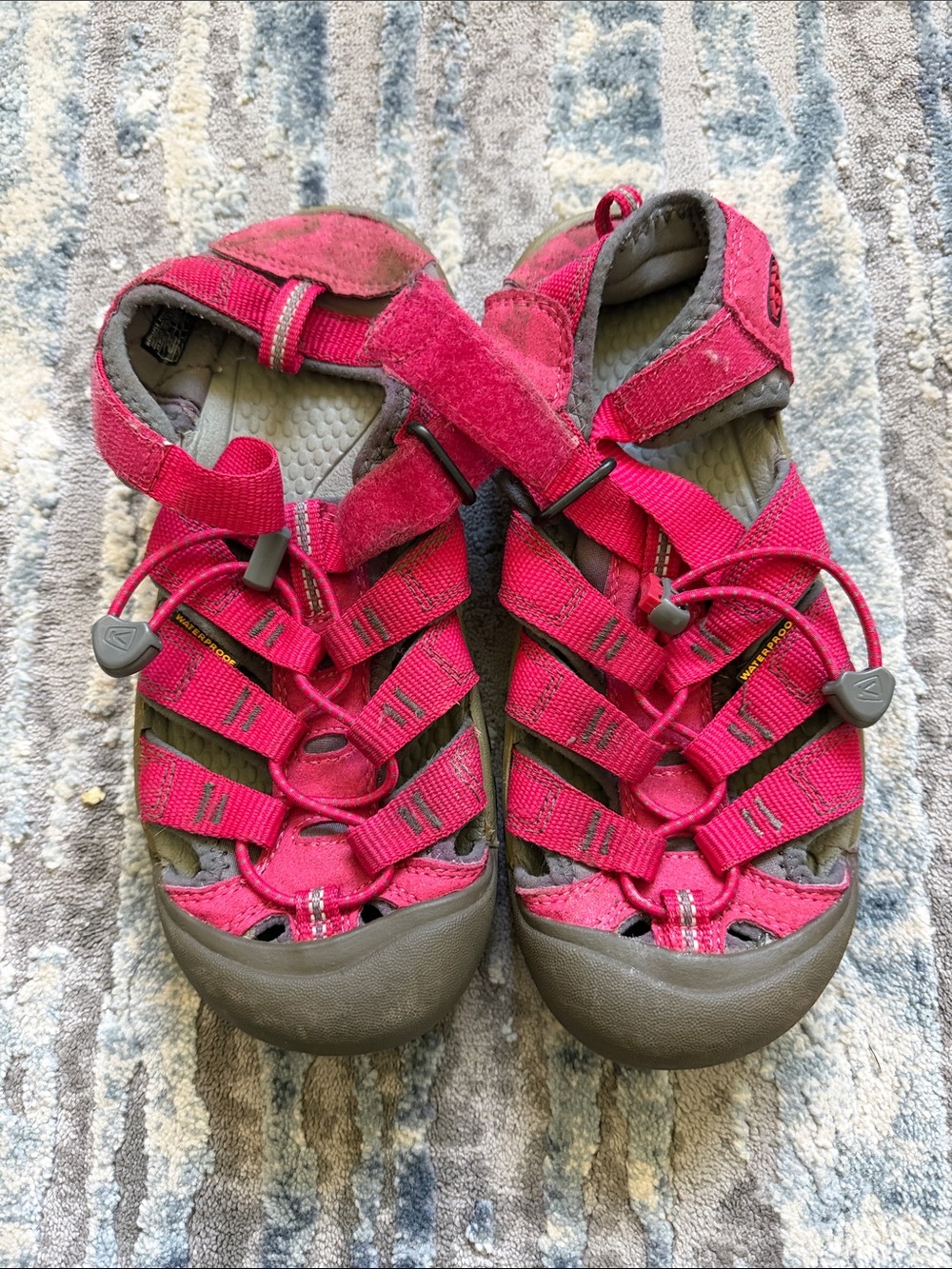 Keen Kids Hot Pink Closed-Toe Outdoor Sandals